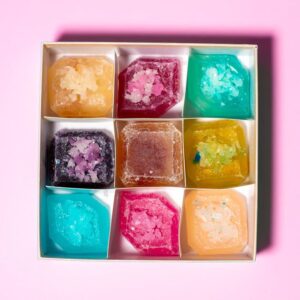 Съедобные кристаллы Кохакуто
